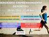 Emprendedores contarán sus experiencias en seminario deportivo