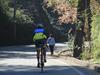 Pedaleando con fuerza en el Cerro San Cristóbal