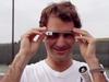 Roger Federer utilizando Google Glass