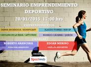 Emprendedores contarán sus experiencias en seminario deportivo