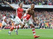 Alexis Sánchez en la oncena ideal de la liga inglesa