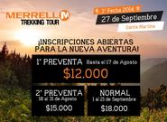Merrell Trekking Tour - 3° Fecha: 27 de Septiembre 2014
