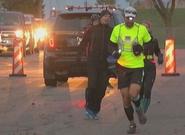 El estadounidense que corrió dos maratones en un día