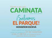 Caminata Salvemos El Parque Monseñor Escrivá - 23 de noviembre 2014