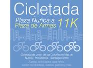 Cicletada Plaza Ñuñoa a Plaza de Armas - 30 de noviembre 2014