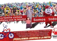 La familia del ciclismo con la Teleton - 29 de noviembre 2014