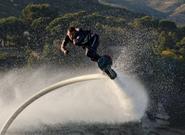 Hoverboard, un deporte para volar sobre el agua