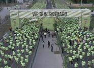 Más de 10 mil corredores participaron en Nike We Run Santiago 2014