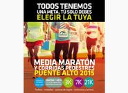 Medio Maratón y corridas pedestres Puente Alto - 09 de mayo 2015