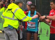 El dramático video de la atleta que terminó 