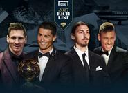 Cinco jugadores sudamericanos entre los más ricos del mundo