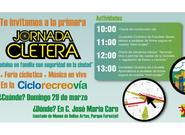 Mañana se realizará la primera Jornada Cletera de Ciclorecreovía