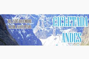 Cicletada por la Cordillera de Los Andes - 21 de diciembre 2014