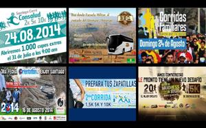 Las Corridas que se vienen en Agosto