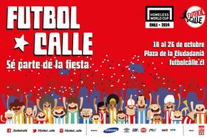 El fútbol callejero se toma Santiago