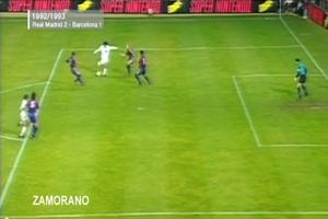 Real Madrid recuerda gol de Zamorano ante clásico del sábado