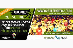 Run Night Machalí - 28 de febrero 2015