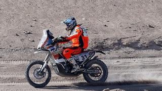 Pablo Quintanilla gana una etapa del Dakar y se asoma en el podio