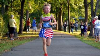 William Tullis, el niño de 7 años que batió un récord mundial en 5 km