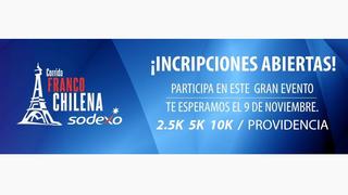 Corrida Franco Chilena - 09 de noviembre 2014