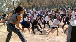 Las actividades deportivas de los parques urbanos de Santiago
