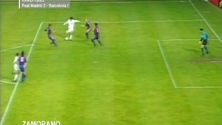 Real Madrid recuerda gol de Zamorano ante clásico del sábado