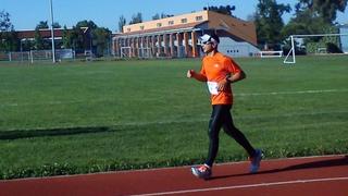 Maratonista atropellado en la Teletón vuelve a las pistas