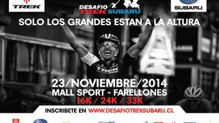 Desafío Trek Subaru - 23 de noviembre 2014