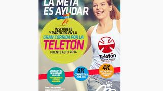 Gran corrida por la Teletón Puente Alto - 28 de noviembre 2014