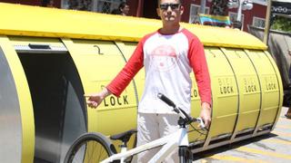 Municipio de Quilpué instala novedoso estacionamiento de bicicletas