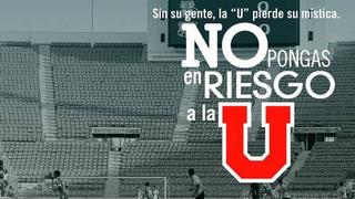U. de Chile ante bengalas: 