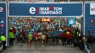 Los premios que recibirán los chilenos del Entel Maratón de Santiago