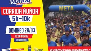 Corrida Ñuñoa - 29 de marzo 2015