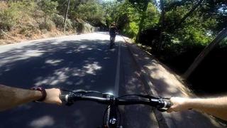 Ciclistas se tomaron el Cerro San Cristóbal durante el mes de enero