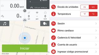 Aplicaciones deportivas gratuitas: Runtastic Mountain Bike