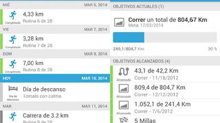 Aplicaciones deportivas gratuitas: RunKeeper