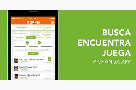 Pichanga, la app chilena que te permite organizar tus partidos de fútbol