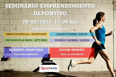 Emprendedores contarán sus experiencias en seminario deportivo