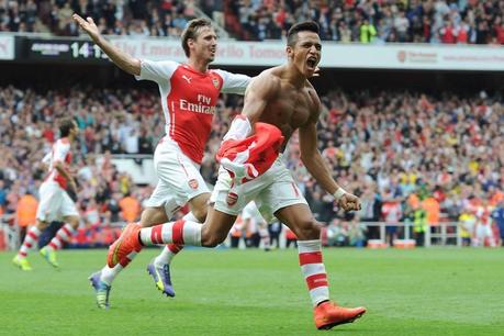 Alexis Sánchez en la oncena ideal de la liga inglesa