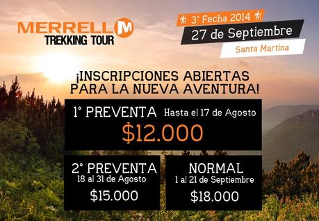 Merrell Trekking Tour - 3° Fecha: 27 de Septiembre 2014