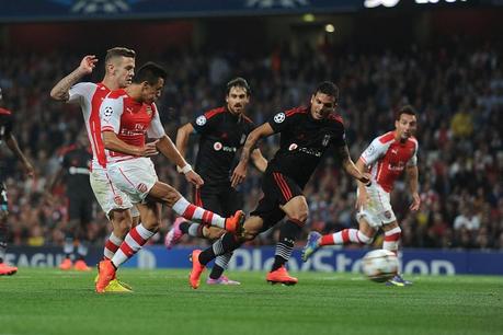 Así fue el primer gol de Alexis Sánchez en el Arsenal