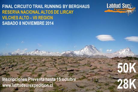 Trail Running Altos de Lircay - 8 de noviembre