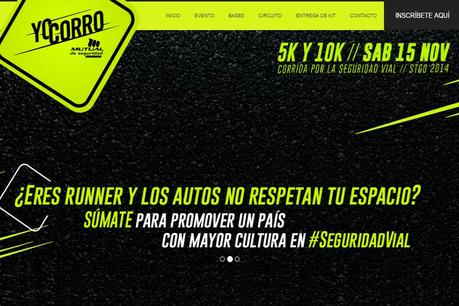 Yo corro por la seguridad vial - 15 de noviembre 2014
