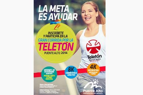 Gran corrida por la Teletón Puente Alto - 28 de noviembre 2014