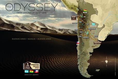 Rally Dakar 2015 unirá Buenos Aires e Iquique