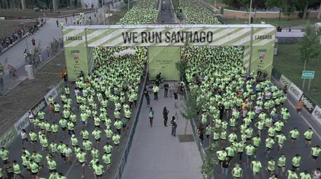 Más de 10 mil corredores participaron en Nike We Run Santiago 2014