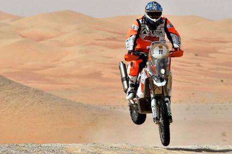 Pablo Quintanilla finaliza en el tercer lugar del Rally de Abu Dhabi