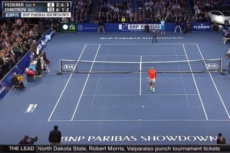 [Videos] El niño que sorprendió a Roger Federer