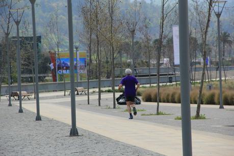 Parque Bicentenario: un buen lugar para correr