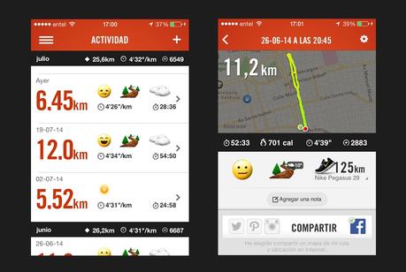Nike+, una gran aplicación para correr